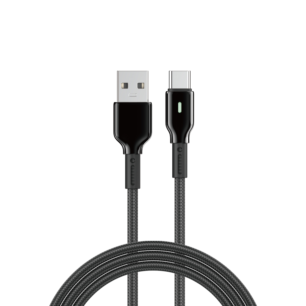 WiWU 27W Duralink Nylon Braided Cable A-C 1M